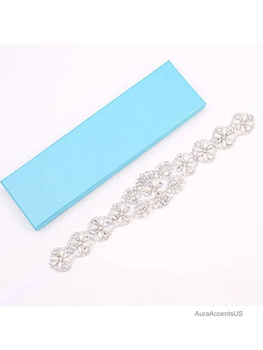 Crystal Rhinestone Bridal Belt Sash Wedding Dress Waistband
